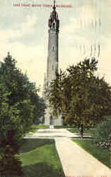 Lake front Water Tower Milwaukee, WI Postcard Postcard