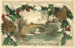 A Merry Christmas Postcard