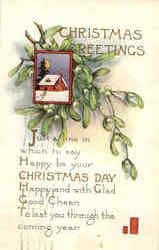 Christmas Greetings Postcard