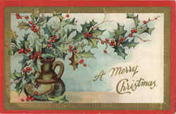 A Merry Christmas Postcard