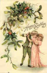 Happy Christmas Postcard