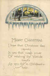 Merry Christmas Postcard