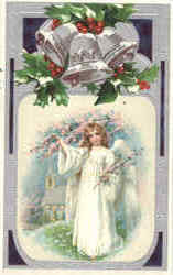 Christmas Angel Postcard