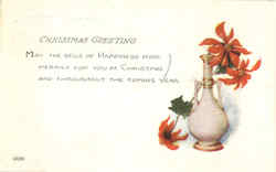 Christmas Greetings Postcard Postcard