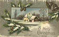 A Merry Christmas Postcard