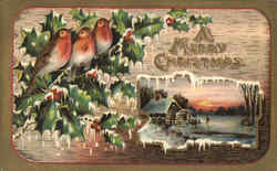 A Merry Christmas Postcard