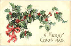 A Merry Christmas Postcard