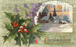 Christmas Joys Postcard