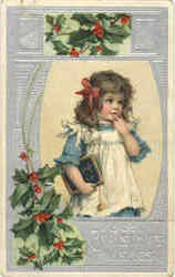 Best Christmas Wishes Postcard Postcard