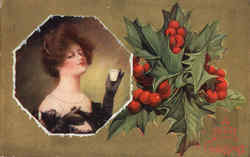 A Merry Christmas Postcard