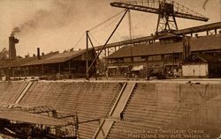 Dry Dock and Cantilever Crane, Mare Island Navy Yard Postcard