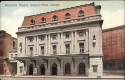 Blackstone Theatre, Hubbard Place Chicago, IL Postcard Postcard