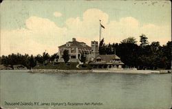 James Oliphant's Residence-Neh-Mahdin Thousand Islands, NY Postcard Postcard