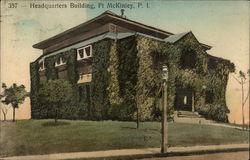 Headquarters Building Postcard