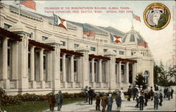 Colonades of the Manufacturers Building Postcard