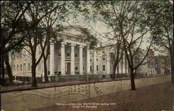 Woman's College, East Church Street, Looking West Frederick, MD Postcard Postcard