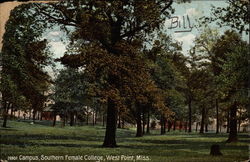 Campus, Southern Femal College Postcard