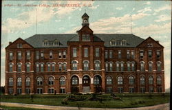 St. Ansylem College Manchester, NH Postcard Postcard