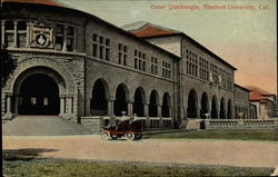 Outer quadrangle, Stanford University Postcard