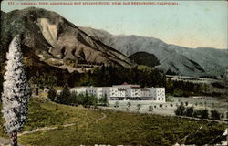 General View Arrowhead Hot Springs Hotel Postcard