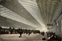 Union Station concourse Postcard