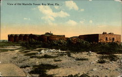 View of Old Martello Tower Key West, FL Postcard Postcard