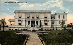 Worcester Place Sarasota, FL Postcard Postcard