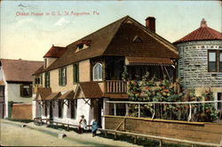 Oldest House in U.S Postcard