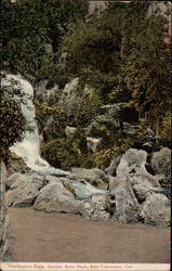 Huntington Falls, Golden Gate Park Postcard