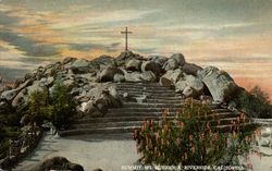 Summit, Mt. Ribidoux Postcard