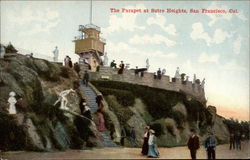 The Parapet at Sutro Heights Postcard