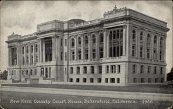 New Kern County Court House Bakersfield, CA Postcard Postcard