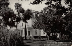 Riverside Hotel Postcard