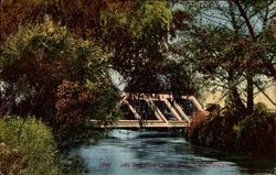 An irrigation canal Postcard