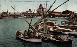 Italian Fishing Boats Postcard