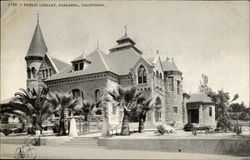 Pulic Library Postcard