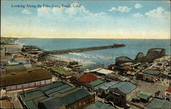 Looking Along The Pike Postcard