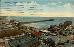 Looking Along the Pike Postcard