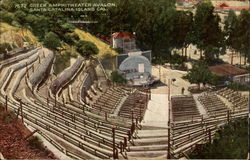 Greek Amphitheater, Avalon Postcard