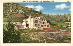 The D. M. Renton Home Postcard