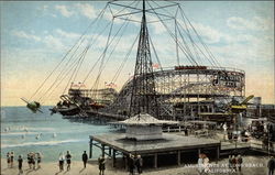 Amusements Long Beach, CA Postcard Postcard