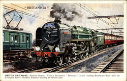 "Britannia" Postcard