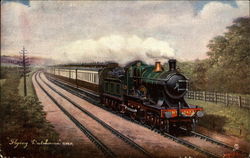 "Flying Dutchman" GWR Postcard