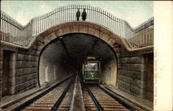 East Boston Tunnel Postcard