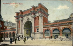 North Station Boston, MA Postcard Postcard