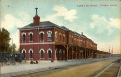 Santa Fe Depot Postcard