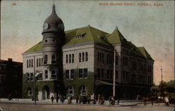 Rock Island Depot Postcard