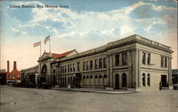 Union Station Des Moines, IA Postcard Postcard