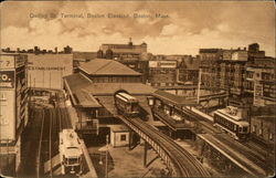 Dudley St. Terminal, Boston Elevated Postcard