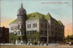 Rock Island Depot Postcard